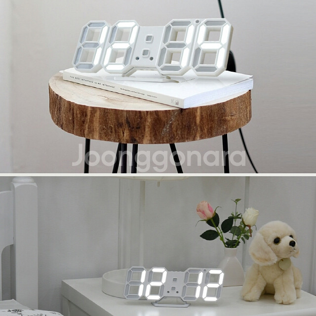 LED 벽걸이 시계 무소음 벽시계 새제품 무료배송--0