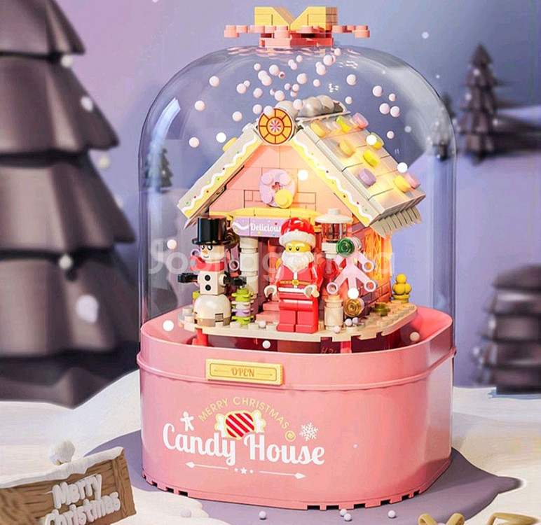크리스마스 레고 오르골 캔디하우스--0