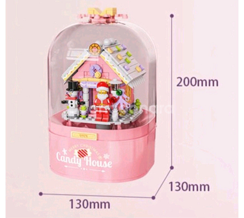 크리스마스 레고 오르골 캔디하우스--2