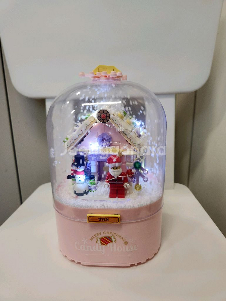 크리스마스 레고 오르골 캔디하우스--5