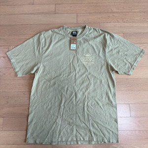 [M] stussy 스투시 비치하우스 피그먼트 반팔