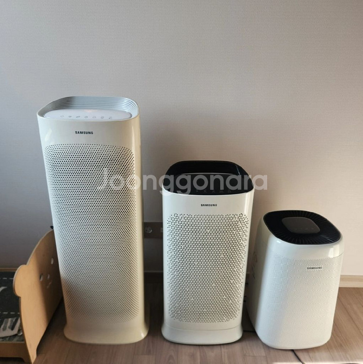 삼성 공기청정기 3대--0
