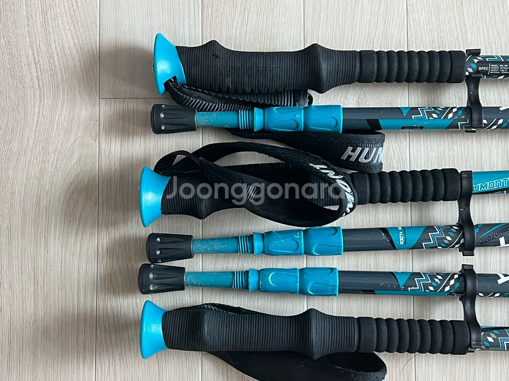 (가격수정) 휴몬트 등산스틱 6개 (3세트)--4