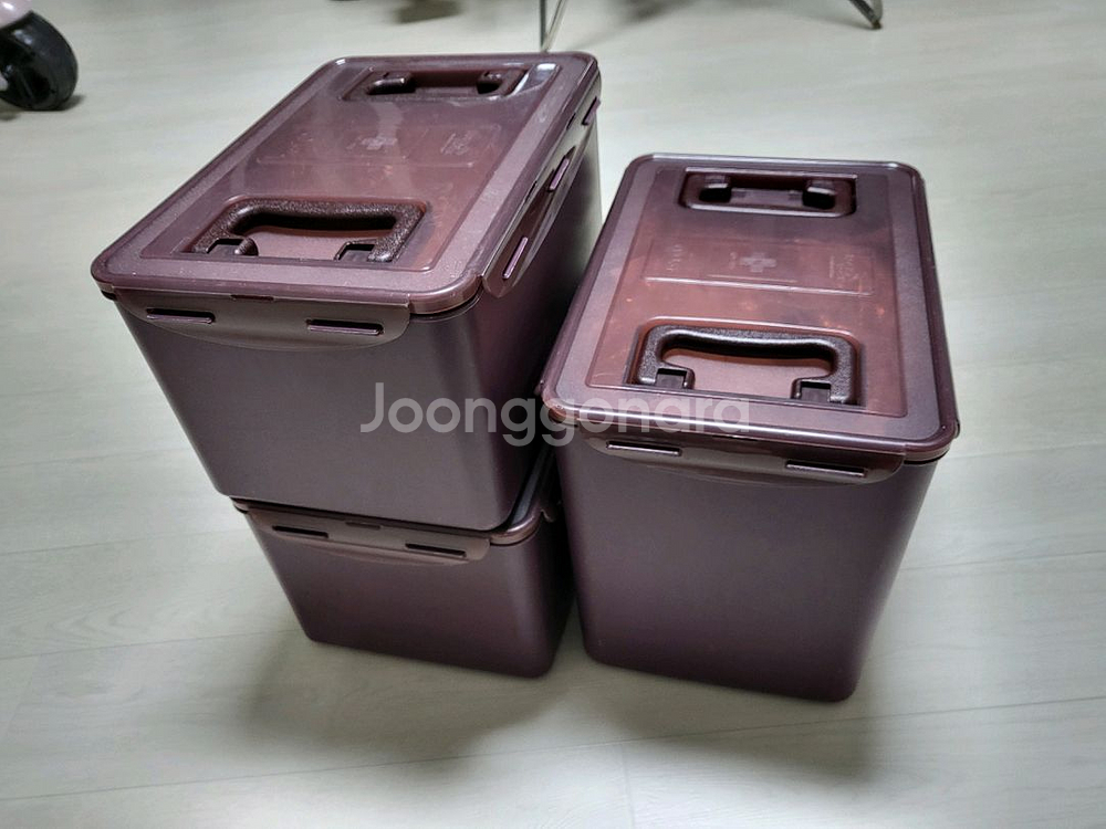 락앤락 LG김치통 3개 9천원--1