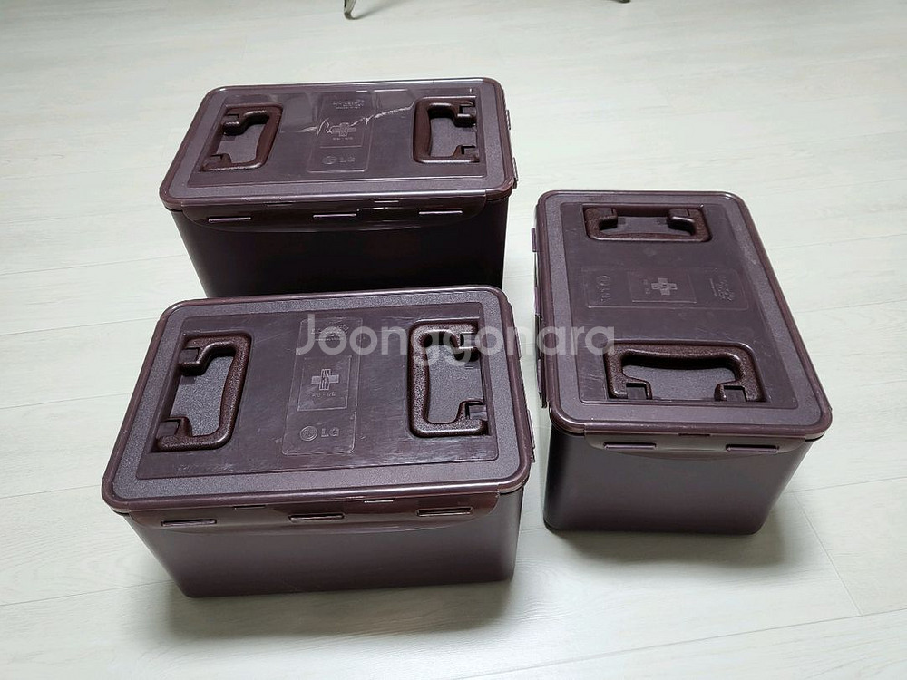 락앤락 LG김치통 3개 9천원--0