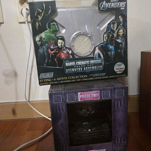 마블 어밴져스 시네마틱dvd 페이즈1,2 한정판 팝니다