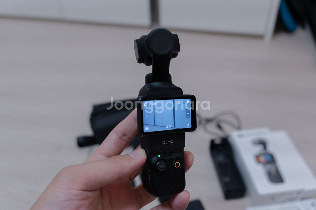 DJI 오즈모 포켓 3 풀박스 + 마운트/nd필터등 악--1