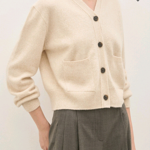 더 캐시미어 홀가먼트 캐시100 가디건 (새상품)