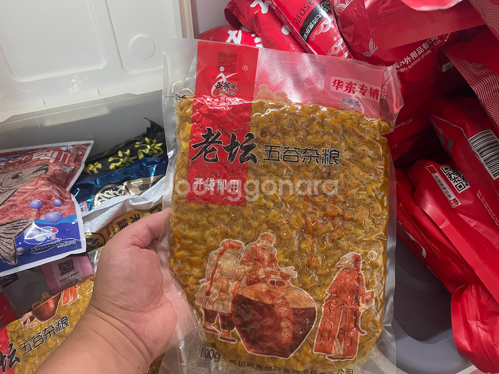 라오탄 옥수수 범벅 집어제--0