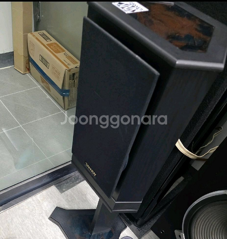 TANNOY SIXES 605 스피커 스텐드 포함--7