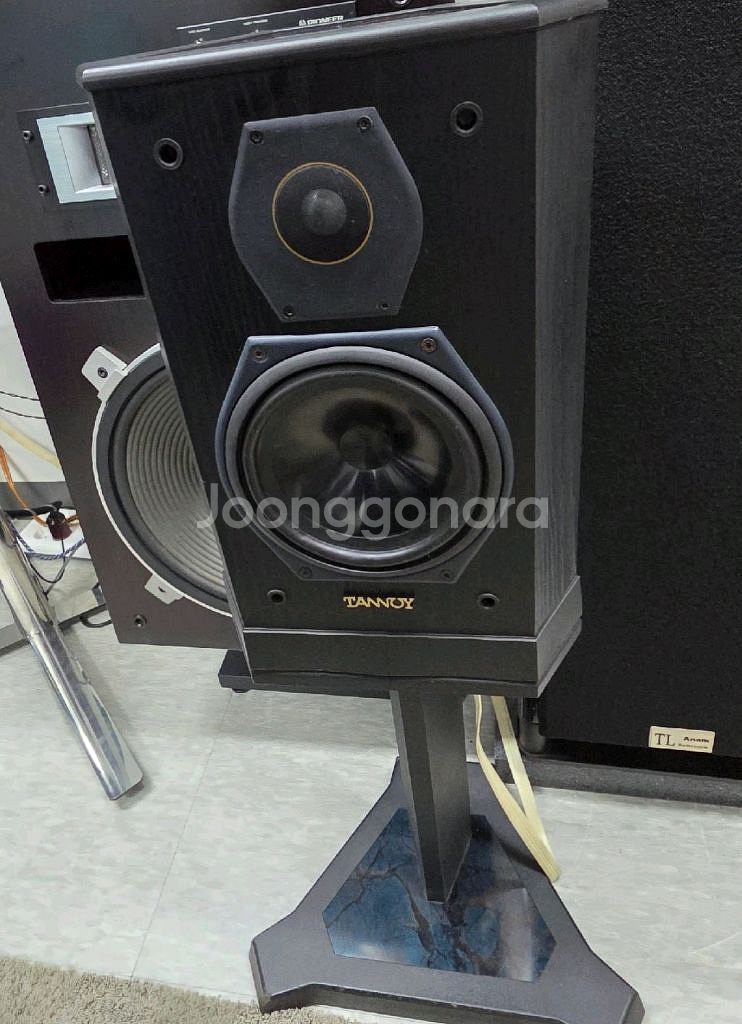 TANNOY SIXES 605 스피커 스텐드 포함--6