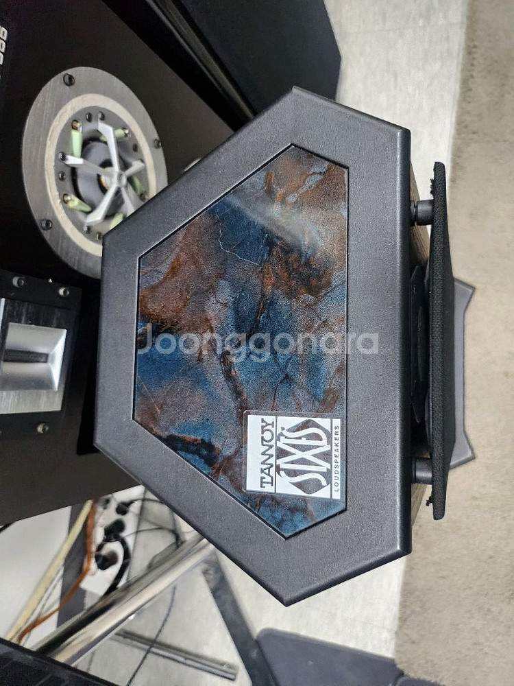 TANNOY SIXES 605 스피커 스텐드 포함--4