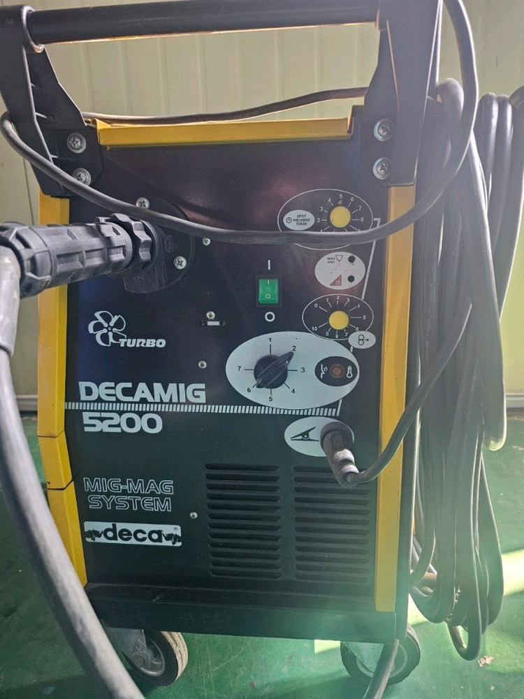 판금용 co2 용접기, 이태리 DECA, MIG/MAG--1