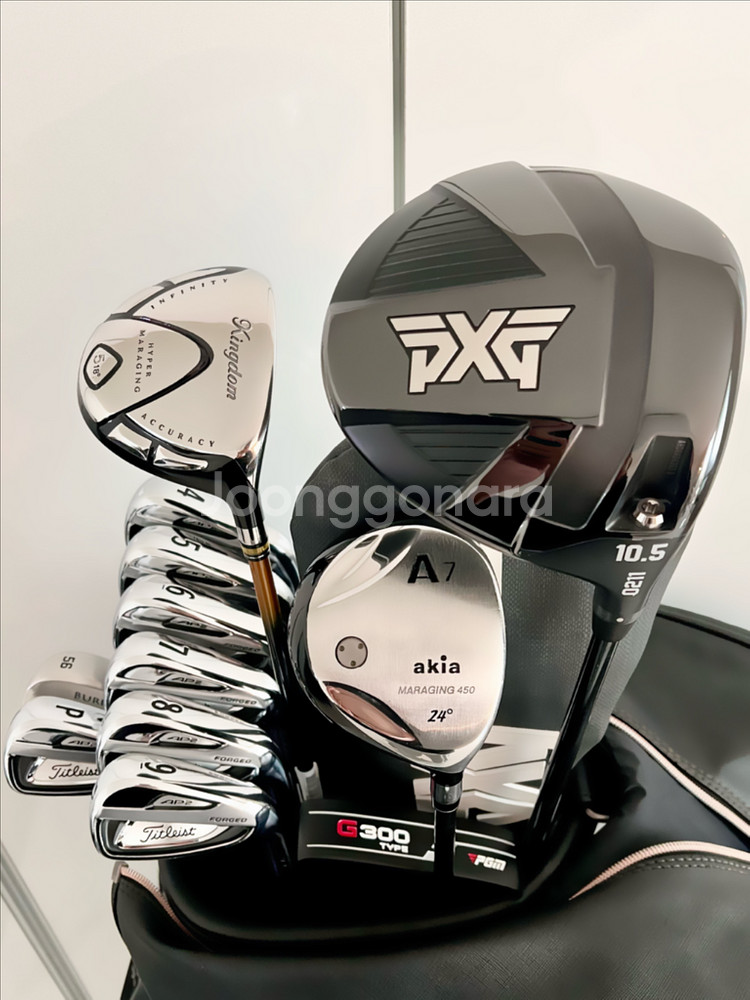 급매! 신형 PXG 타이틀리스트 특A급! 골프채 풀세트--0