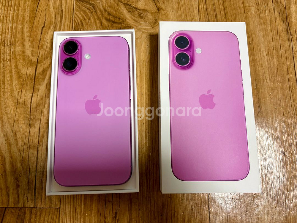 아이폰16 자급제 256G 핑크--0