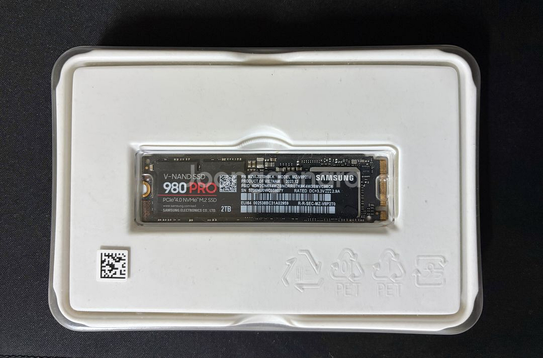 삼성 SSD 980 Pro 2TB--0