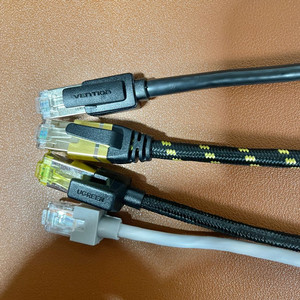 랜케이블 6종 50~60cm 10개 일괄