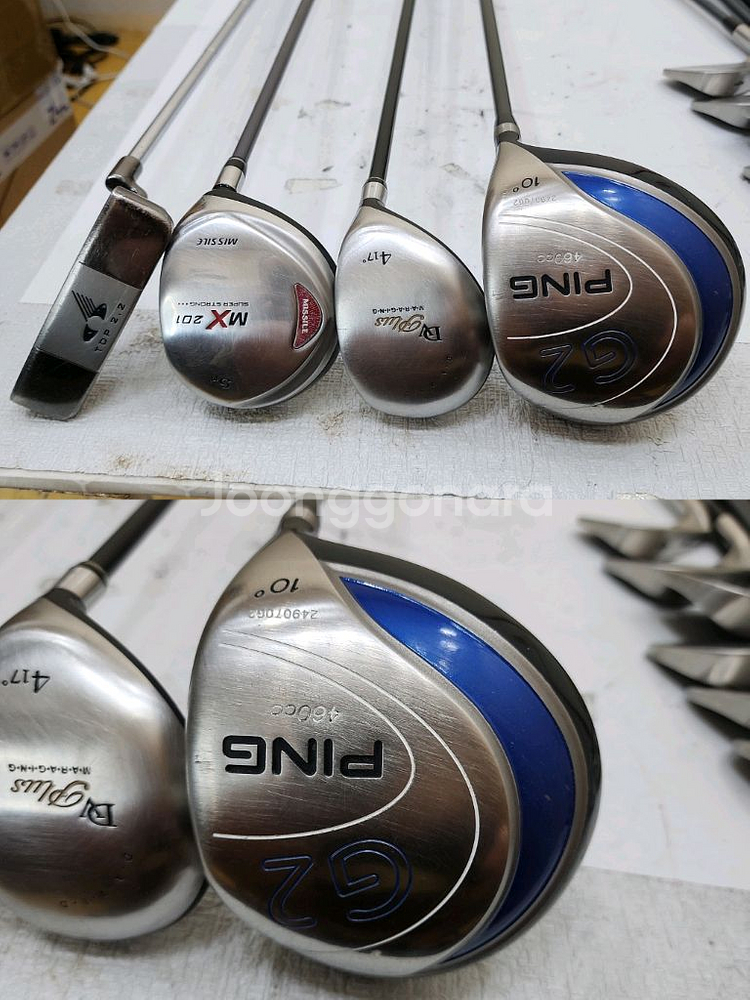 20만 미즈노 아이언 핑 등 남성용 중고골프채 풀세트--7