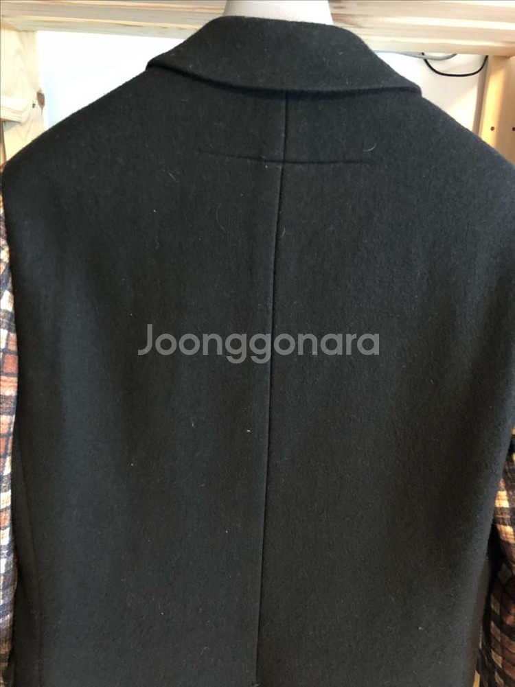 지방시 소매프린팅 울 코트--2