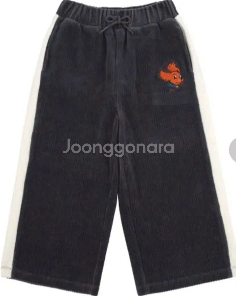 [베베드피노] 제스 벨로아 컬러 블록 팬츠 100--2