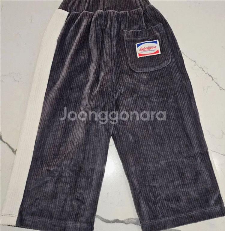 [베베드피노] 제스 벨로아 컬러 블록 팬츠 100--4