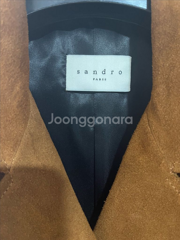 산드로옴므 카프스웨이드 자켓--1