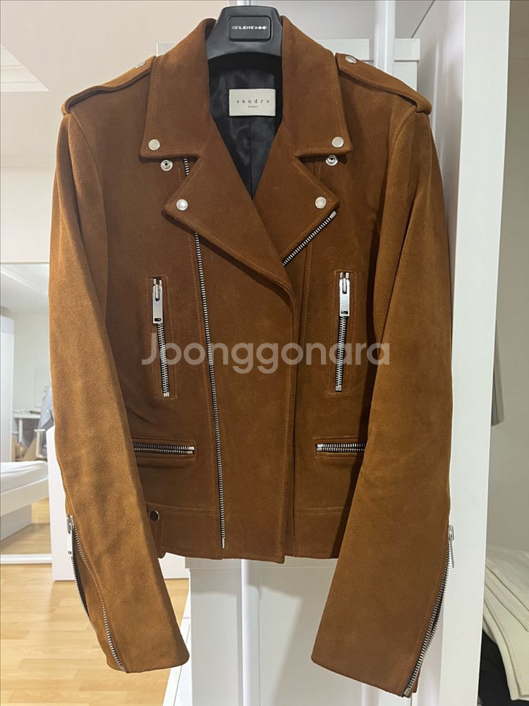 산드로옴므 카프스웨이드 자켓--0