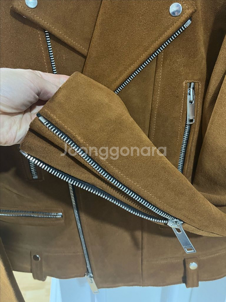 산드로옴므 카프스웨이드 자켓--4