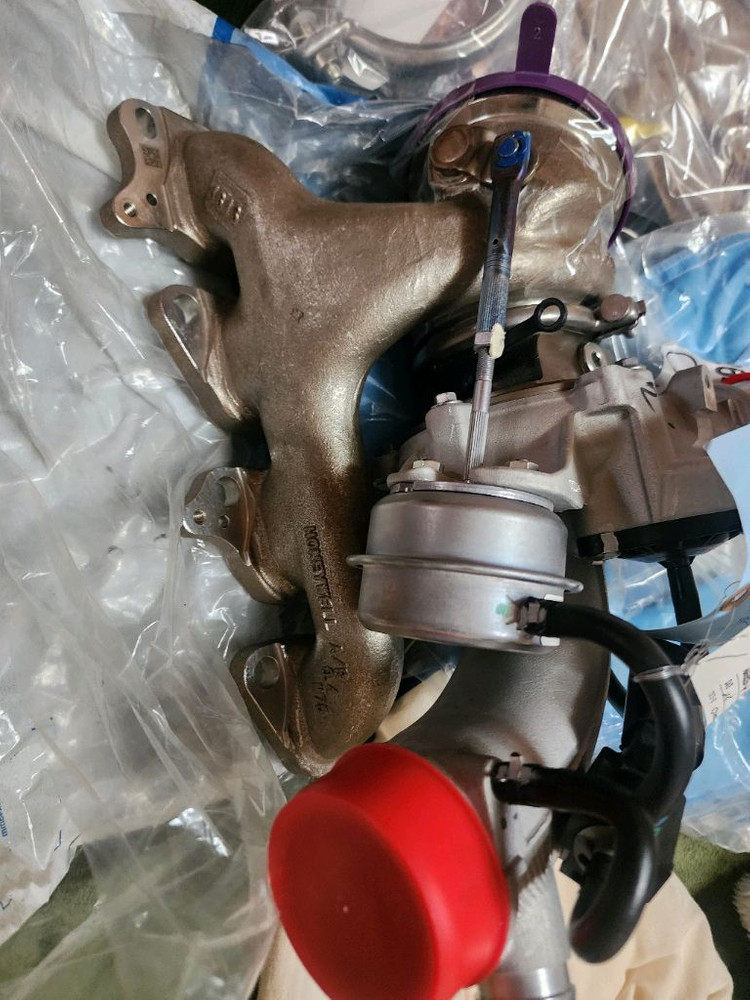 트랙스1.4터보 차량용 터보차져 앗세이 이미지