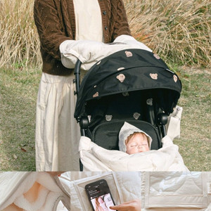 돗투돗 핸드머프 유모차장갑 (아이보리)