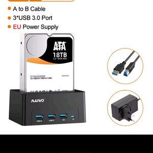 새상품 MAIWO K308H HDD 도킹스테이션