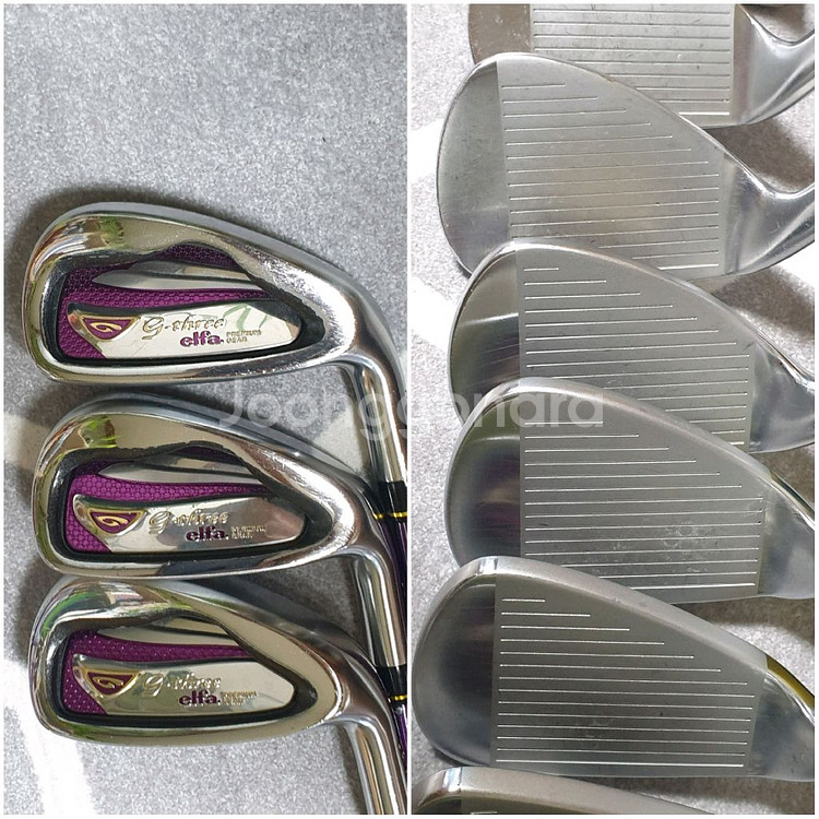 여성 골프채 풀세트(드라이버,우드,아이언,퍼터,캐디백)--5