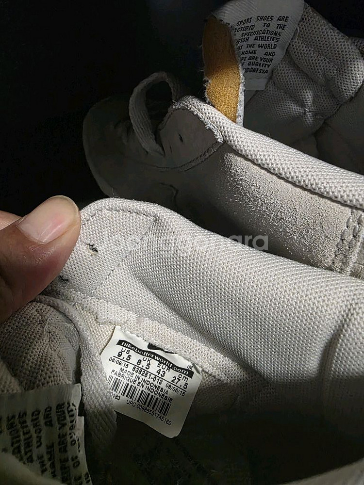 나이키블레이져미드프리미엄빈티지 275운동화--4