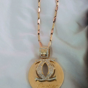 14k까000목걸이 43cm여분줄2cm(4.826돈)