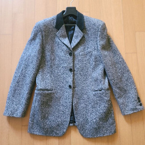 요지 AAR 트위드 울 자켓