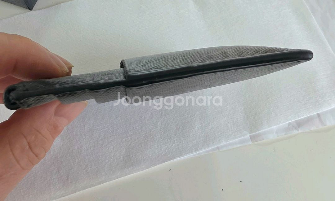 프라다 사피아노 지퍼카드지갑(정품)--3