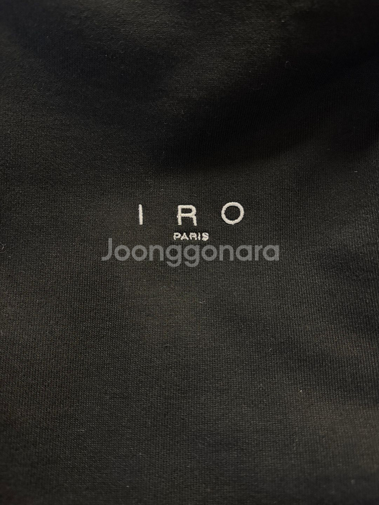 IRO MAN 이로맨 24fw 엣지 미네랄 워싱 후드--3