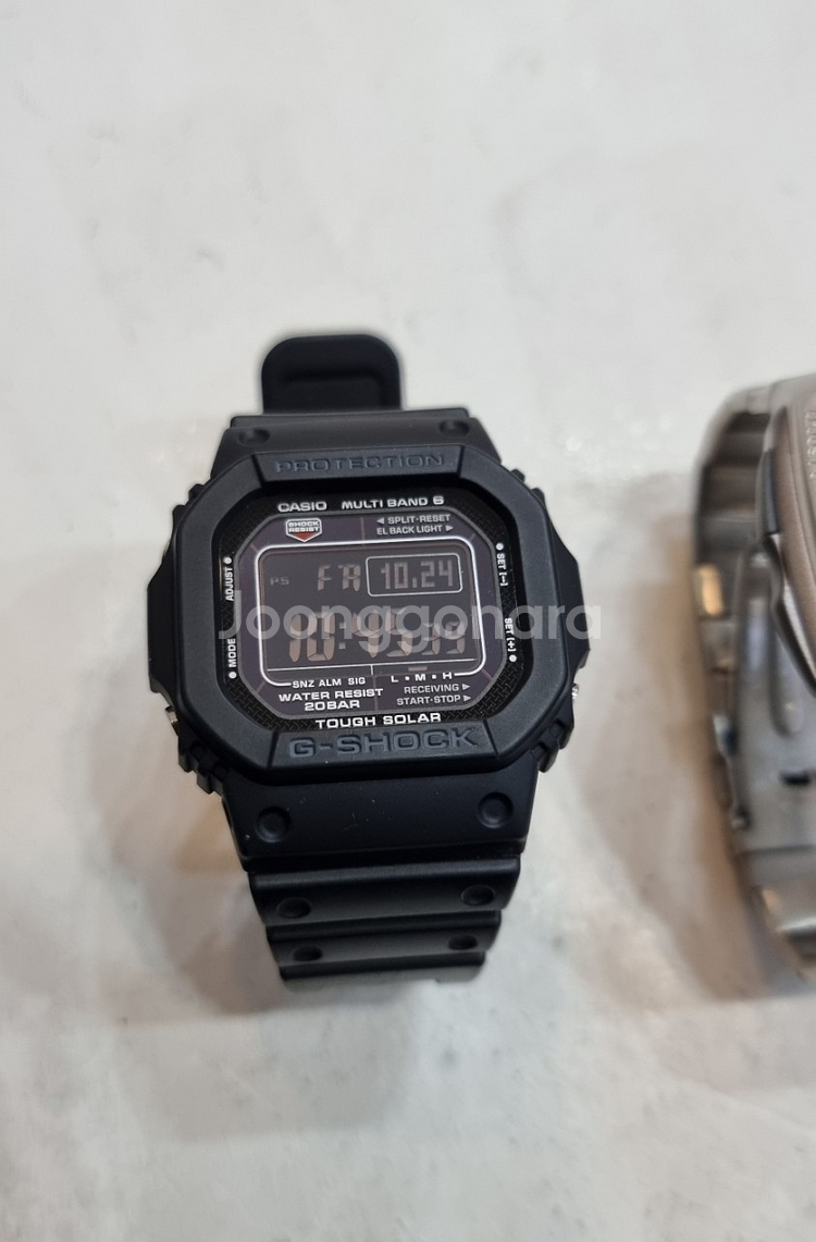 지샥 GW-M5610BC(벨트교체)+카시오 데이터뱅크--3