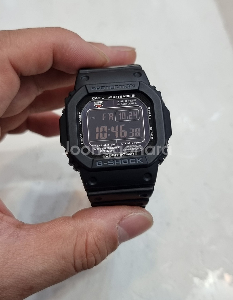 지샥 GW-M5610BC(벨트교체)+카시오 데이터뱅크--4