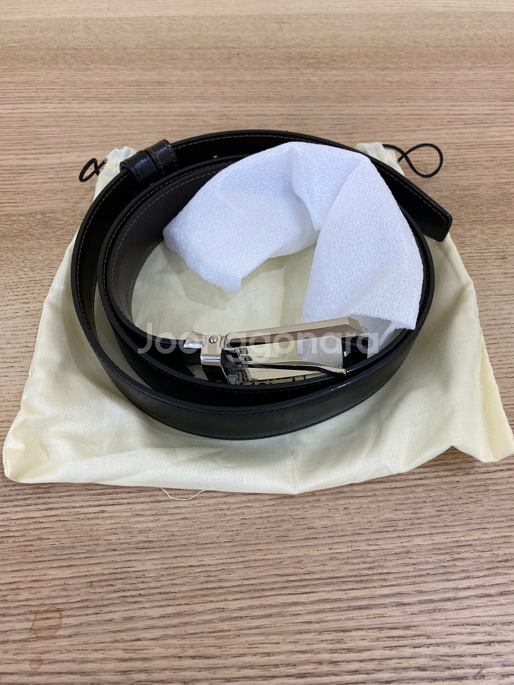 몽블랑 116579 블랙/브라운 30mm 벨트 새상품--1