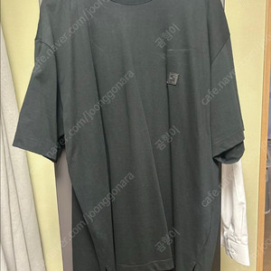 솔리드옴므 / 백로고 티셔츠 블랙 / 50