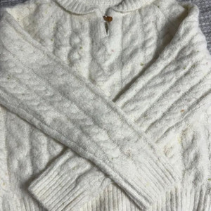 미니포에 하로 카라 니트 아이보리 (새상품)