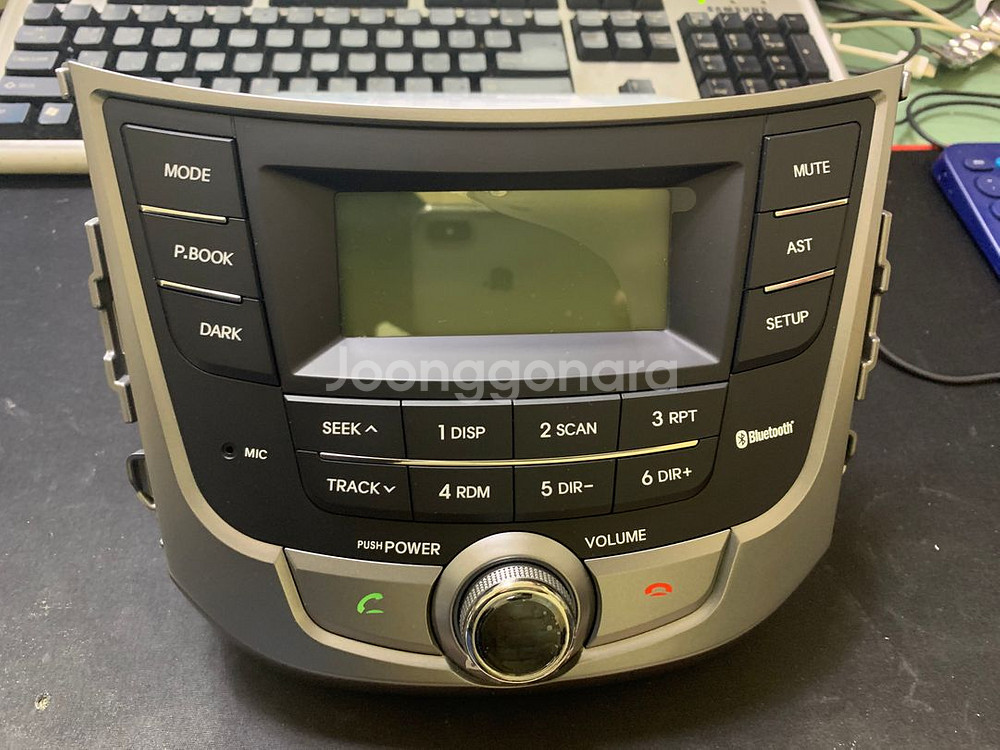 현대 수출용 블루투스 자출 미사용 데크 팝니다.--0