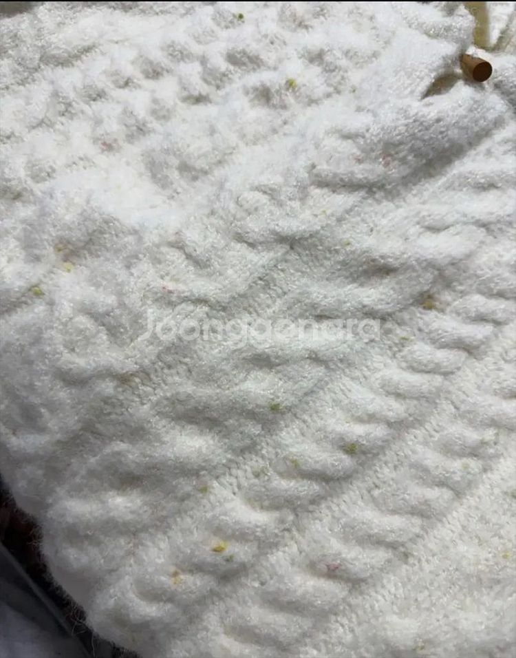 미니포에 하로 카라 니트 아이보리 (새상품)--1