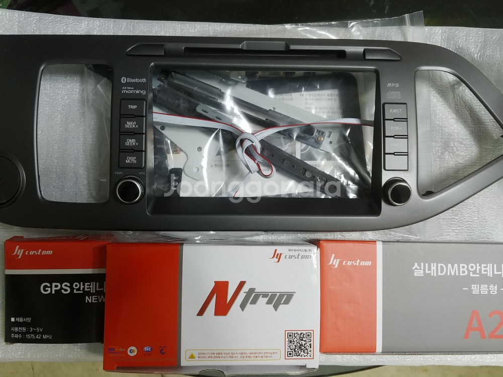 올뉴모닝,K3 네비트립 셋트 팝니다.--1