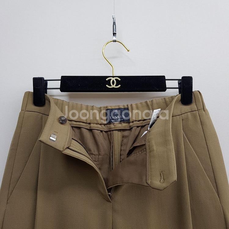 한섬 랑방 2022 클래식 와이드 핏 슬랙스 64-94--1