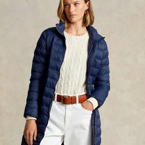 폴로 랄프로렌 여성 퀄팅 롱 패딩 새상품