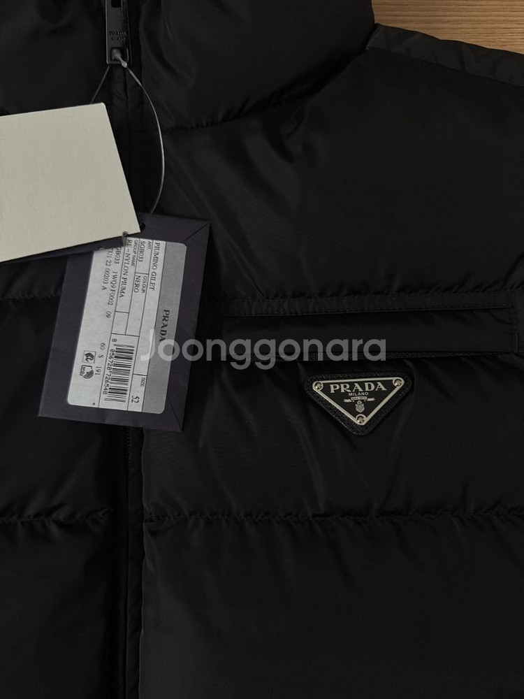 [새상품] 프라다 패딩 리나일론 베스트 SGB033--3