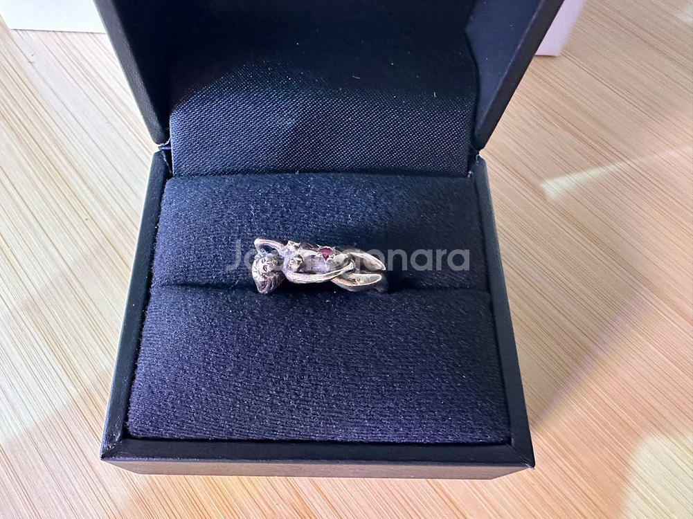 와코마리아 누드링(루비)17사이즈 새제품--2