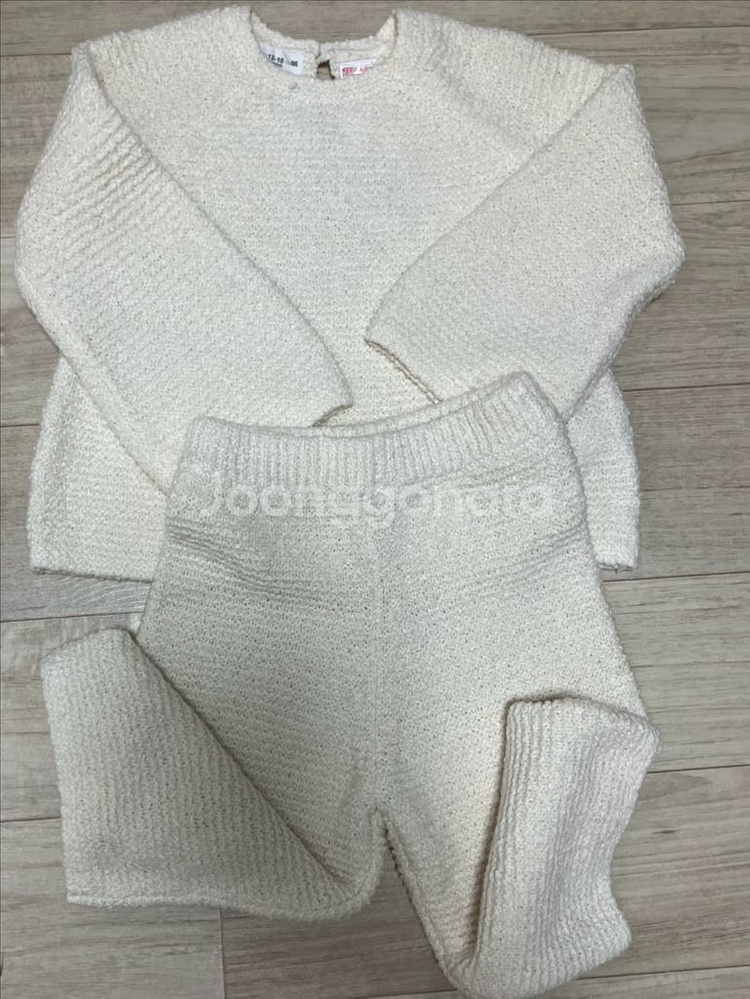 자라베이비 니트 셋업 86--1